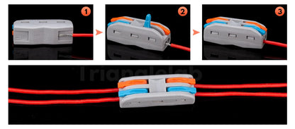 Trianglelab Mini Fast Wire Cable Connectors High Quality Cable Plug Line Connector Heater Thermistor MOTOR Line Extension