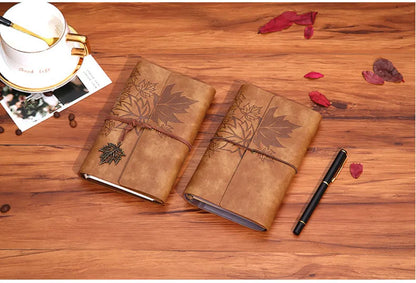 A5 A6 A7 Travelers Vintage Notebook PU Leather Blank Kraft Diary Note Book Journal Sketchbook Stationery School Office Supplies