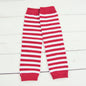 Baby Leg Warmers Girl Cotton Socks Children Rainbow Striped Crawling Knee Pads Colorful Knitted Leggings Winter Soft Sock