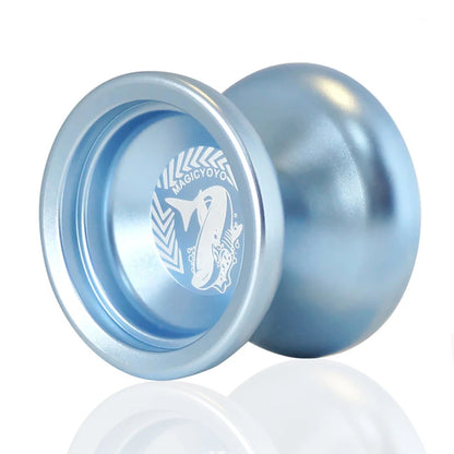 MAGICYOYO--N12 Great White Shark Delicate Touch Lasting Sleep Game Ball Promotions Classic Professional Metal YO-YO Toy Gift