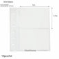 Sharkbang A7 Square Loose Leaf Diary Notebook Glitter Journals Agenda Planner PVC Binder Goo Card Book Gift Set Stationery