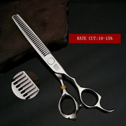 Titan 3D Scissors Professional Barber Hairdressing Shears Hair Cutting Machine Barber Shop Hair Scissors