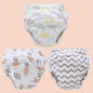 Baby Reusable Potty Training Pants Toddler Cotton Ecological Cloth Diaper Panties Waterproof Washable Nappies Boy Girl Underwear