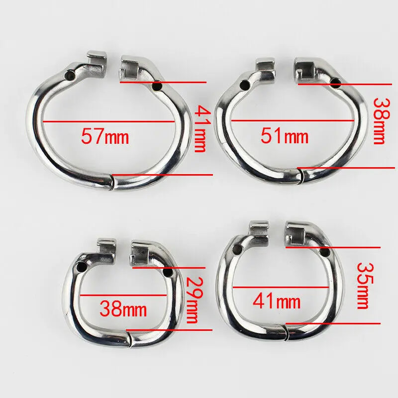 Super Small Male Chastity Cage With Removable Urethral Sounds Spiked Ring Stainless Steel Chastity Device For Men Cock Belt Toys