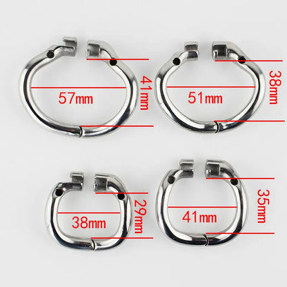 Super Small Male Chastity Cage With Removable Urethral Sounds Spiked Ring Stainless Steel Chastity Device For Men Cock Belt Toys