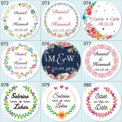 100pcs Custom LOGO Stickers White Label/Wedding Packaging sticker design Kraft baking your own name,THANK YOU labels