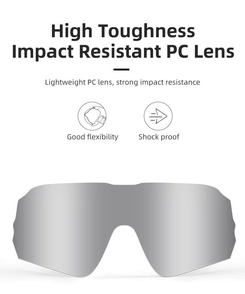 ROCKBROS Polarized Cycling Glasses Bike Polarized Glasses Outdoor Sports MTB Bicycle Sunglasses Goggles Eyewear Myopia Frame