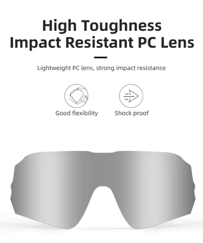 ROCKBROS Polarized Cycling Glasses Bike Polarized Glasses Outdoor Sports MTB Bicycle Sunglasses Goggles Eyewear Myopia Frame