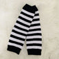 Baby Leg Warmers Girl Cotton Socks Children Rainbow Striped Crawling Knee Pads Colorful Knitted Leggings Winter Soft Sock