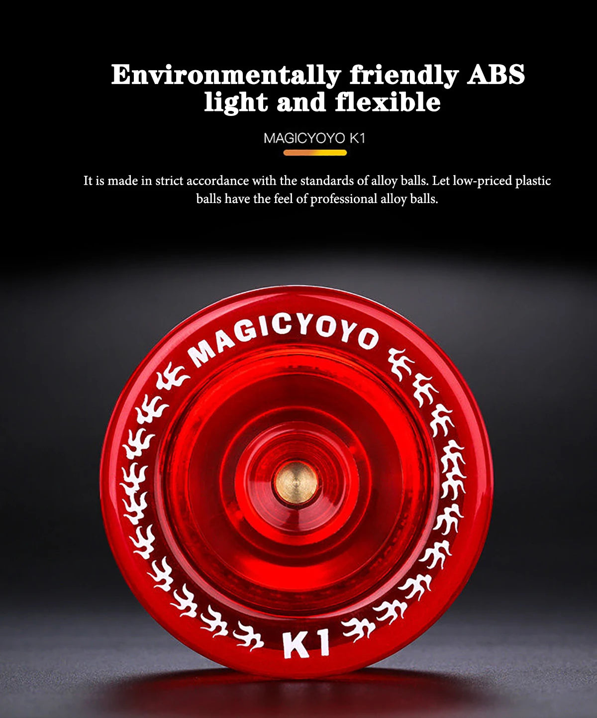 Genuine Magic yoyo K1 D1 Boys Plastic Yo-Yo Children's Classic Toys Novice Entry-level Game Special Yo-Yo