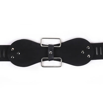 Women Lockable Chastity Panties Belt PU Leather Thong Pants Lock BDSM Restraint Thigh Cuffs Sex Lingerie Briefs Female Underwear