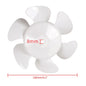 Big Wind 11/12/16inch Plastic Fan Blade 3 Leaves Stand/Table Fanner Accessories