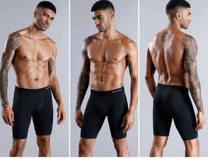 BONITOS Long Boxer Shorts Panties Man Underwear Men Boxer Men Underwear Natural Cotton Comfortable Soft Top Brand High Quality