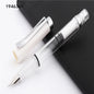 High quality 662 Transparent colour big capacity Fountain Pen Student school office stationery Supplies ink pens