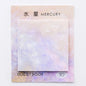 Creative Natural Dream planet Series Self-Adhesive Memo Pad N Times Sticky Notes Bookmark School Office Supply