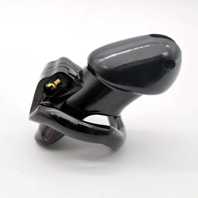Male Resin Chastity Device,Cock Cage V3 With 4 Size Penis Ring,Cock Ring,Adult Game,Chastity Belt,A380