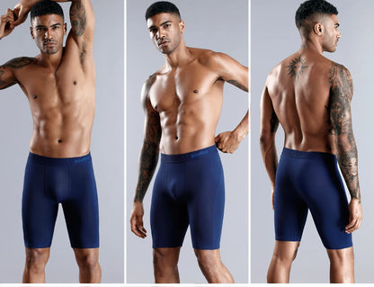 BONITOS Long Boxer Shorts Panties Man Underwear Men Boxer Men Underwear Natural Cotton Comfortable Soft Top Brand High Quality
