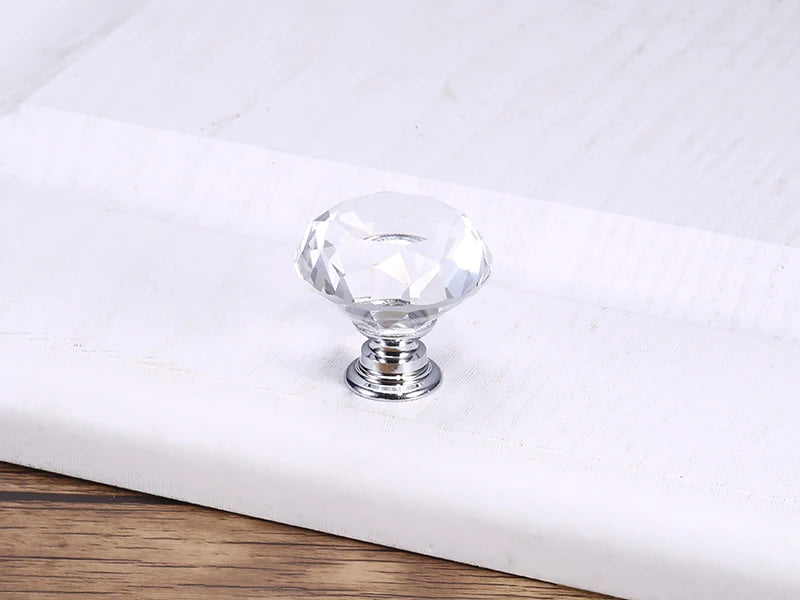 KAK Luxury Diamond Crystal Handles Shoebox Cabinet Handles Closet Door  Drawer Knobs Wardrobe Pulls Pullers With Screws Hardware