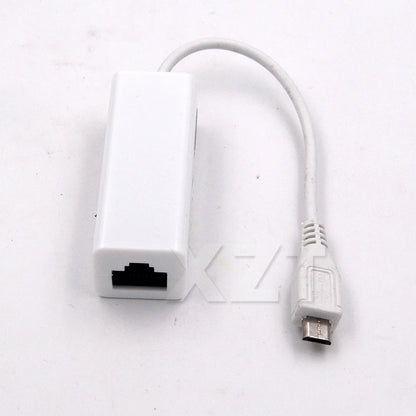 Micro USB to LAN Card Connector for Tablet 2.0 5 Pin 10/100 Male RJ45 Female Ethernet LAN Network Card Adapter