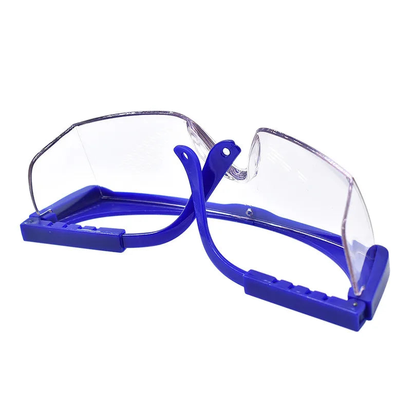 Dentist Glasses Dental Blue Protective Eye Goggles Safety Glasses Frame for Dentists Lab Dental Tools