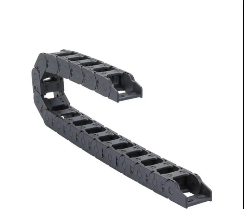 1m Transmission Chains Semi-enclosed 7/10/15/20/25/ Plastic Towline Nylon Cable Drag Chain Wire Carrier For Cnc Route