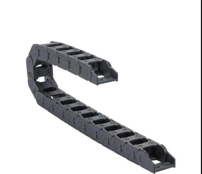 1m Transmission Chains Semi-enclosed 7/10/15/20/25/ Plastic Towline Nylon Cable Drag Chain Wire Carrier For Cnc Route