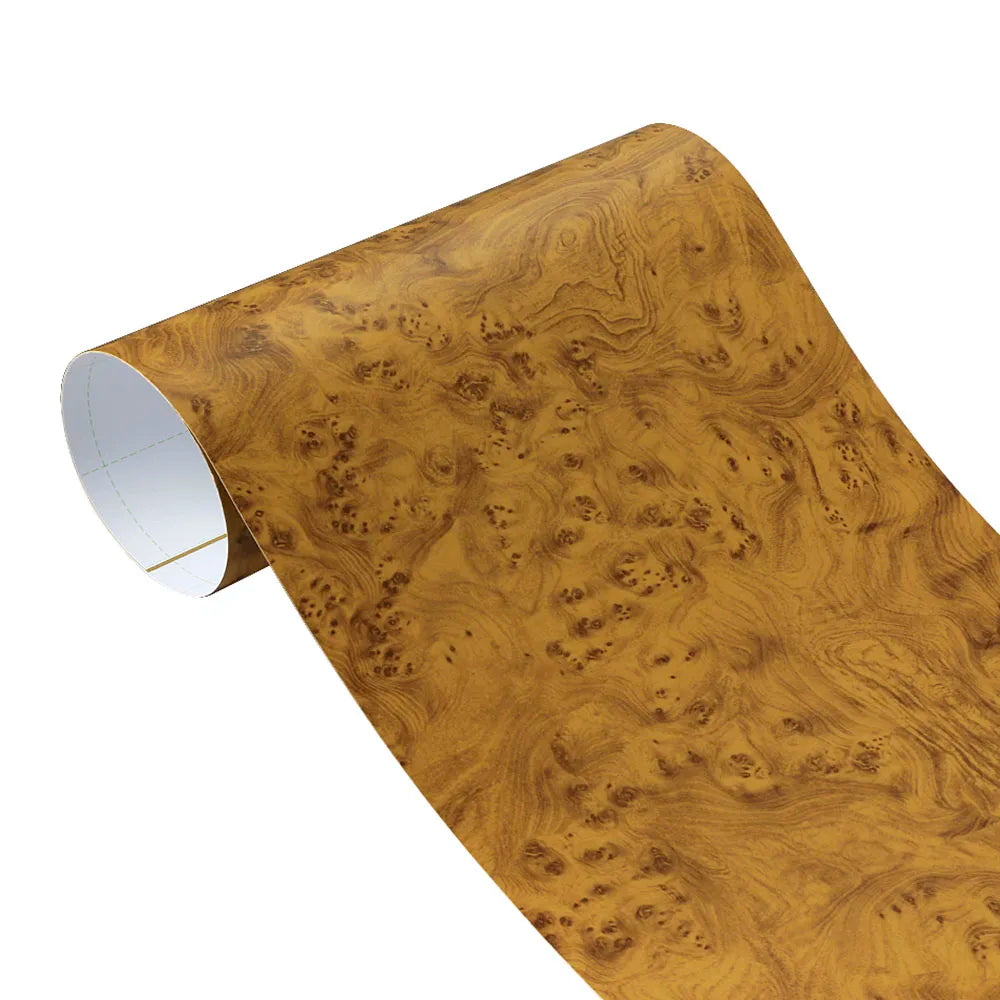 30/10*100cm PVC Self-adhesive Wood Grain Textured Car Vinyl Wrap Film Car Internal Stickers DIY Wallpaper Furniture Accessorries
