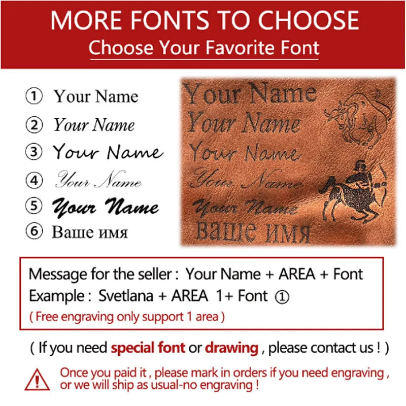 Engrave / Emboss Letters Logo Or Customized Product DIY Service Buy Product With Personal Charge