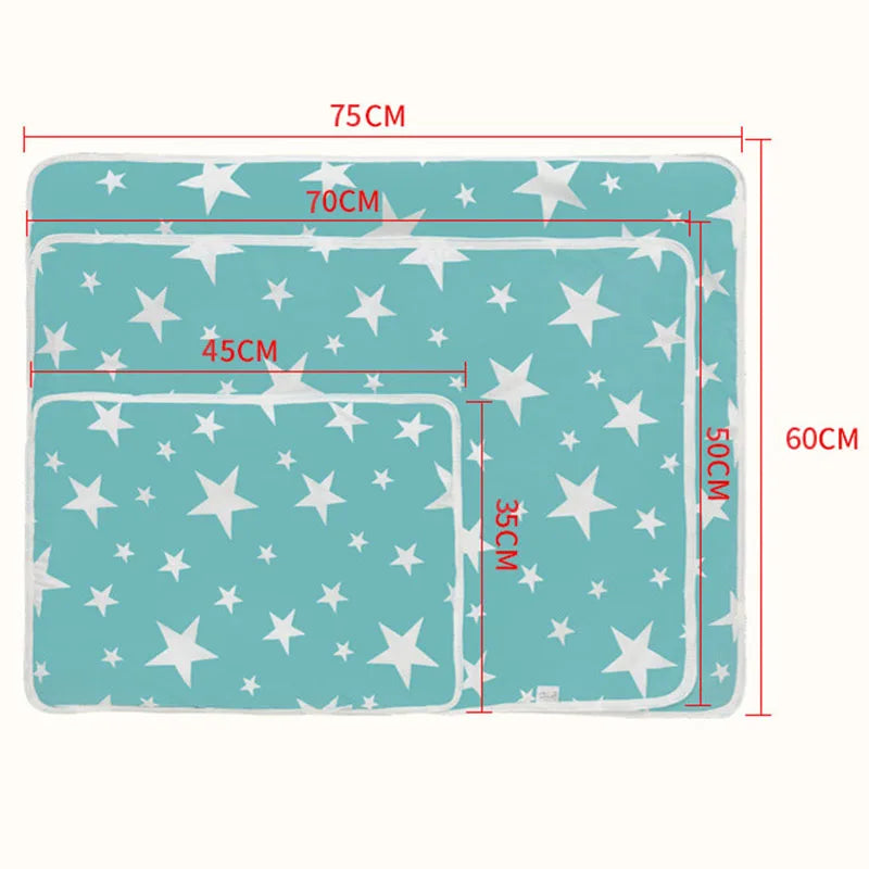 Baby Changing Mat Portable Foldable Infant Newborn Washable Waterproof Mattress Children Game Floor Mats Nursing Pad Diaper Pad