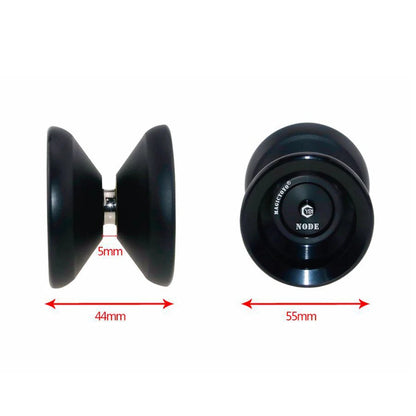 MAGICYOYO Y01-Node N12 Series Metal Yoyo Ball Toy 10-Ball Bearing W/ String Ropes Yoyo Toys N12 Yoyo