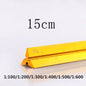 TUTU high quality colorful 15cm aluminum triangular scale ruler aluminum 1:20 - 1:600 alloy metal scale regua desenho H0003