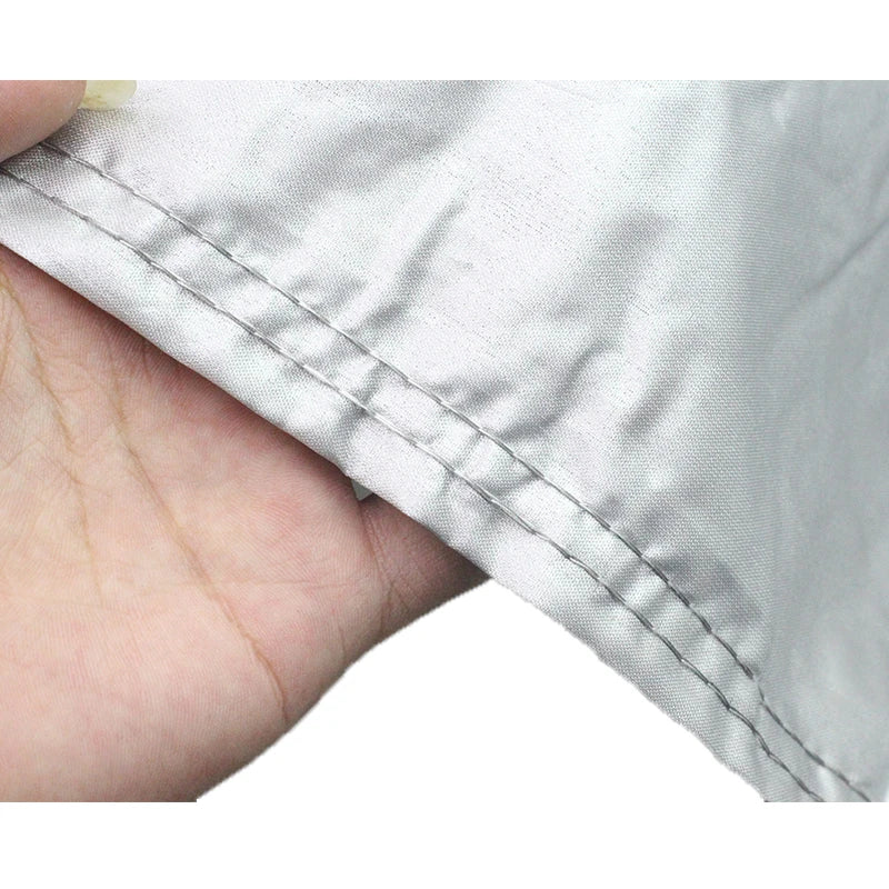 Cawanerl Car Anti-UV Rain Snow Resistant Sun Shield Car Cover Dustproof For Audi Q7