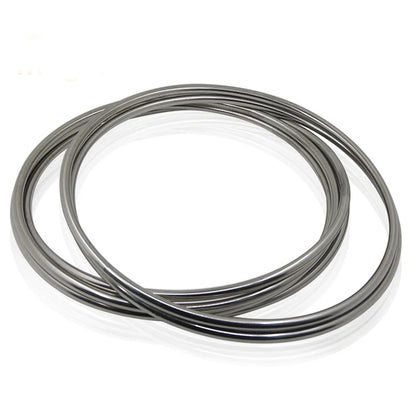 Chinese Linking Rings 6 Rings Set Magnetic Lock 30cm - Chrome Magic Tricks Magiciain Stage Illusion Gimmick Prop Mentalism Magia
