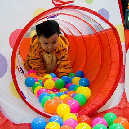 IMBABY Toys Tent Indoor Balls Pool 3 in1 Children's Tent Foldable Crawling Tunnel Outdoor Camping Tent Children's Room House