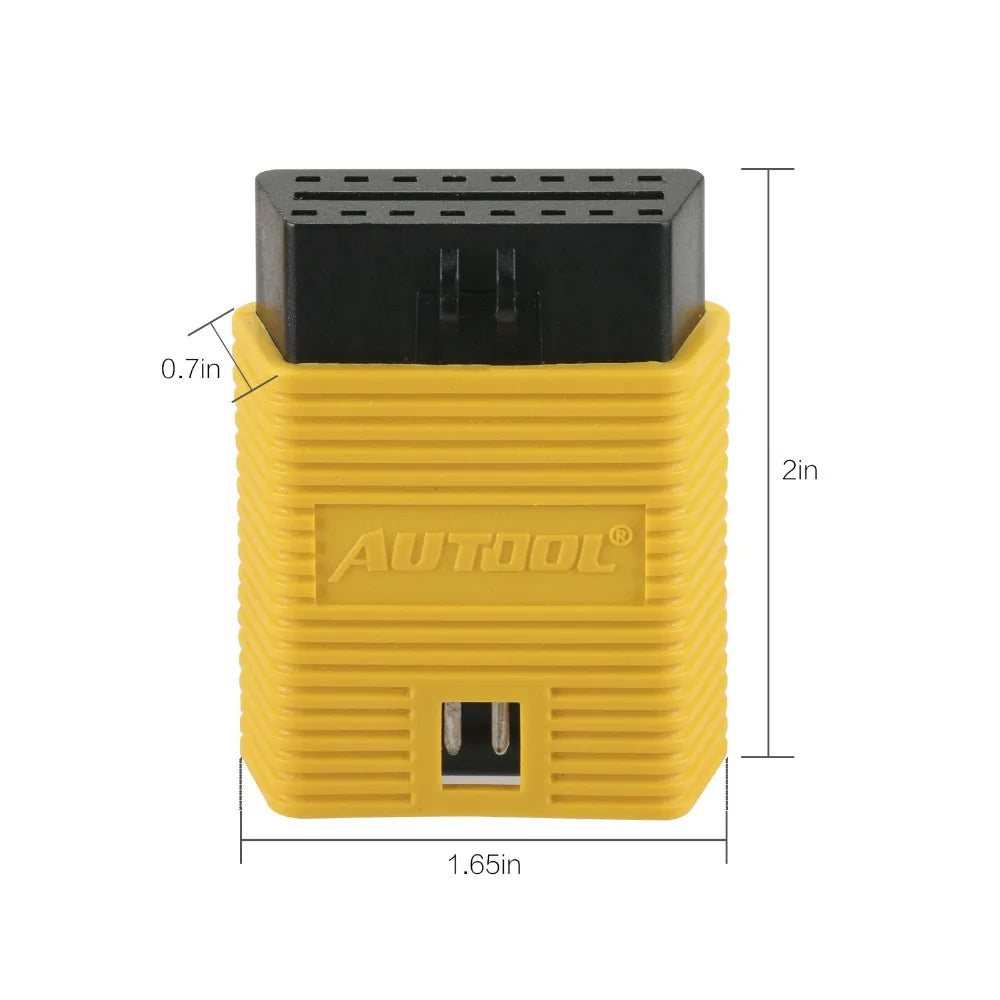 AUTOOL Car OBD2 Connector Extension Adapter Auto OBD 2 Extend OBD 16Pin Connect Parts For Univeral OBDII ELM327 Scanner Adapter