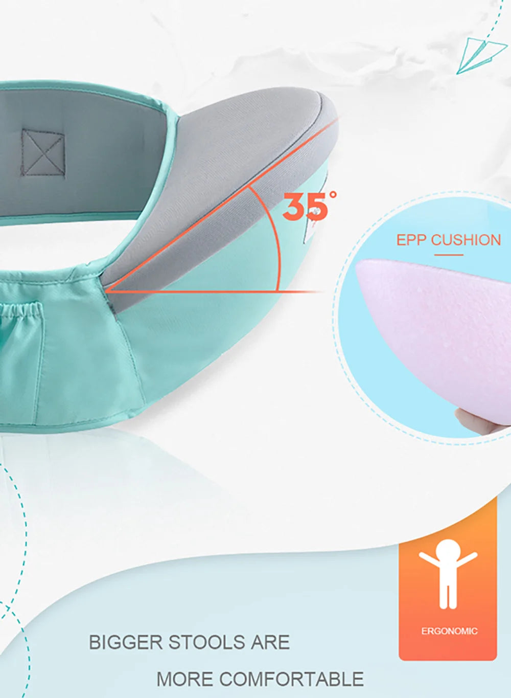 Baby Carrier Waist Stool Walkers Baby Sling Hold Waist Belt Backpack Hipseat Belt Kids Adjustable Infant Hip Seat For Droship