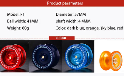 Original MAGIC YOYO K1 classic children's toy resistant to fall easy to operate yo-yo with pure polyester quality rope