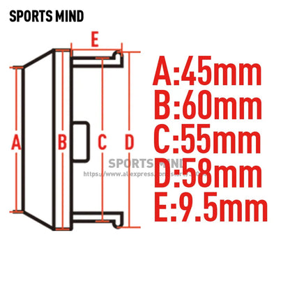 20PCS/lot 60MM for 45mm aluminium Car Logo Emblem Wheel Center Cap Hub Cover car wheel Dust-proof covers