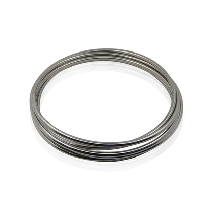Chinese Linking Rings 6 Rings Set Magnetic Lock 30cm - Chrome Magic Tricks Magiciain Stage Illusion Gimmick Prop Mentalism Magia