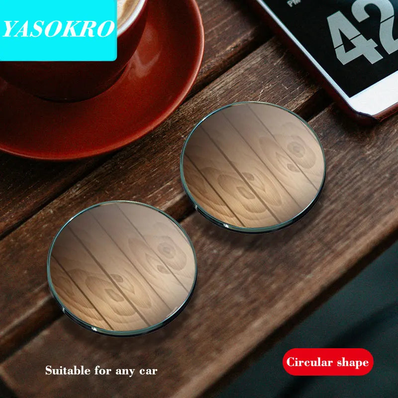 New Arrival 1 Pair Car Blind Spot Mirror Adjustable 360 Degree Rotatable Wide Angle Mirror Car waterproof Rear View Mirror