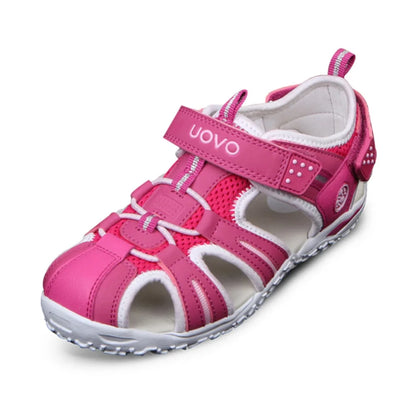 UOVO Brand 2026 Summer Beach Footwear Kids Closed Toe Toddler Sandals Children Fashion Designer Shoes For Boys And Girls #24-38