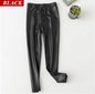 Faux PU Leather Teens Children Kids Girls Leggings Thin Skinny Slim Legging for Spring Autumn