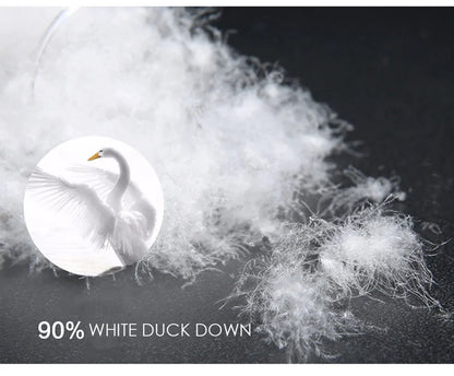 90% Down Jackets Men Winter Jacket Men Fashion Thick Warm Parkas Fur White Duck Down Coats Casual Man Waterproof Down Jackets