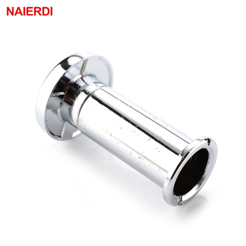NAIERDI Door Viewer 180 Degree Wide Angle Peephole Security Hidden Door Adjustable Glass Lens For Furniture Hardware Tools