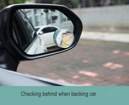 New Arrival 1 Pair Car Blind Spot Mirror Adjustable 360 Degree Rotatable Wide Angle Mirror Car waterproof Rear View Mirror