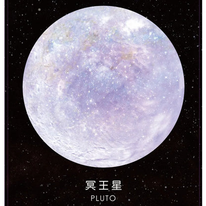 Creative Natural Dream planet Series Self-Adhesive Memo Pad N Times Sticky Notes Bookmark School Office Supply