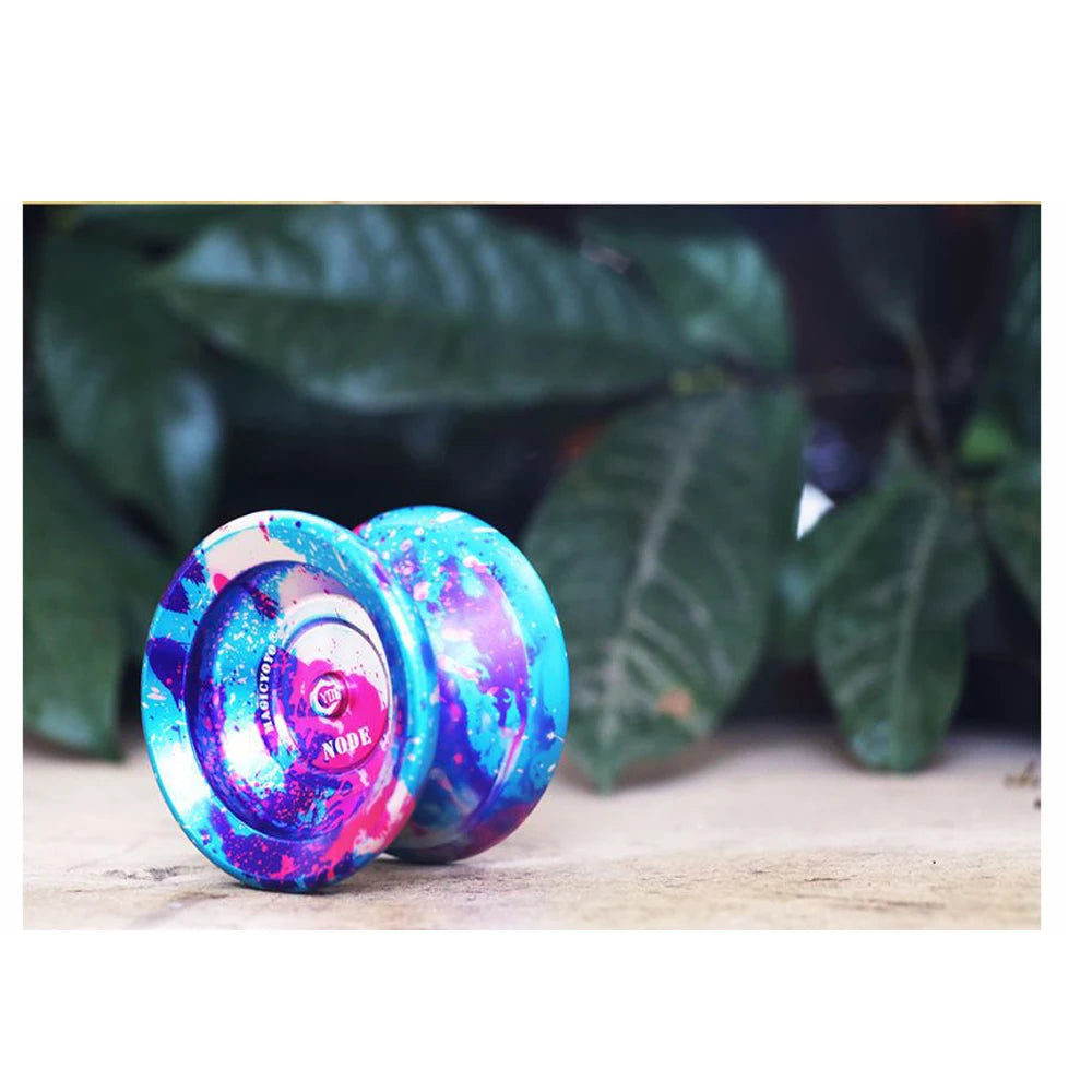 MAGICYOYO Y01-Node N12 Series Metal Yoyo Ball Toy 10-Ball Bearing W/ String Ropes Yoyo Toys N12 Yoyo