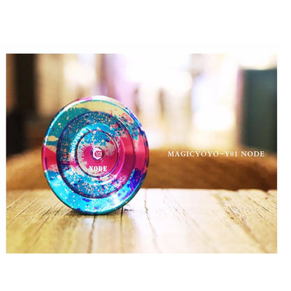 MAGICYOYO Y01-Node N12 Series Metal Yoyo Ball Toy 10-Ball Bearing W/ String Ropes Yoyo Toys N12 Yoyo