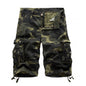 2024 Summer Military Camo Cargo Shorts Fashion Camouflage Multi-Pocket Homme Army Casual Shorts Bermudas Masculina Plus size 40