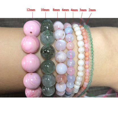 Natural Stone Beads Frost Dark Blue Cracked Dream Fire Dragon Veins Agates Beads For Jewelry Making DIY Bracelet 15‘’ 6/8/10mm